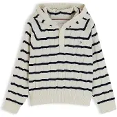 Tommy Hilfiger Pullover navy / branco natural