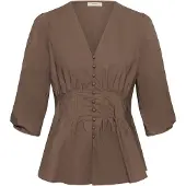 Inwear Blusa 'HAZE' mocha