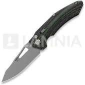 Maxace Navalha Babylon 2, Carbon Fiber, green