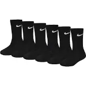 Nike Meias de desporto preto / branco