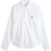 Levi's Camisa 'BATTERY' vermelho cereja / branco