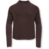 ONLY GIRLS Pullover 'KOGRICA' castanho escuro