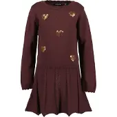 Blue Seven Vestido ouro / vermelho vinho