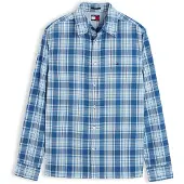Tommy Hilfiger Camisa azure / azul pastel / branco