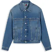 Tommy Hilfiger Casaco meia-estação azul ganga / vermelho / branco