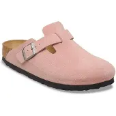 Birkenstock Tamancos Boston Suede Leather
