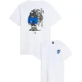The North Face Camisa azul escuro / preto / branco