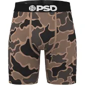 PSD Boxers 'Duck Camo' castanho / castanho escuro