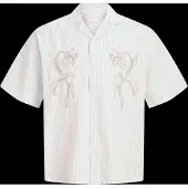 Jack & Jones Camisa 'JORATOCHA' bege claro / taupe / branco