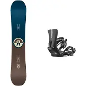 Ride - Packs (snowboard + fixações) - Pack Agenda 2026 para Unissexo - Azul