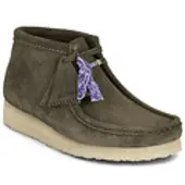 Clarks Sapatos Originals Wallabee Boot mulheres - Verde - 40