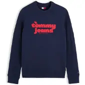 Tommy Hilfiger Sweatshirt navy / vermelho