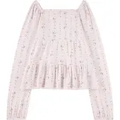 Abercrombie & Fitch Camisola verde / pitaya / rosa pastel / branco
