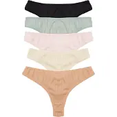 Trendyol Tanga creme / camelo / verde pastel / rosé / preto