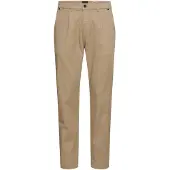 Camel active Calças com pregas camelo