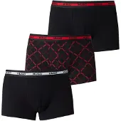 HUGO Boxers marinho / vermelho / branco