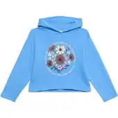 Name it Sweatshirt 'NKFVIALA' azure / amarelo claro / amora / branco