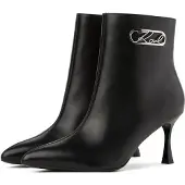 Karl Lagerfeld Bota ' Sienna Signature Stiefeletten ' preto