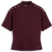 Tommy Hilfiger Camisa borgonha
