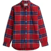 Tommy Hilfiger Camisa 'Hero' azul escuro / vermelho / vermelho vinho / branco