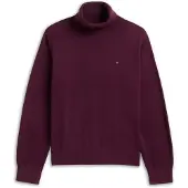 Tommy Hilfiger Pullover 'ESSENTIAL' roxo