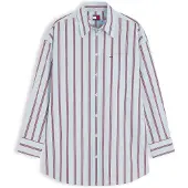 Tommy Hilfiger Blusa 'Essential' azul claro / roxo / vermelho