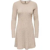 ONLY Vestido de malha 'ONLIbi' bege
