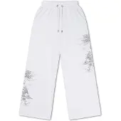Ed Hardy Calças 'Gothic Dragon' cinzento claro / preto / branco