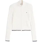 Tommy Hilfiger Casaco de malha branco