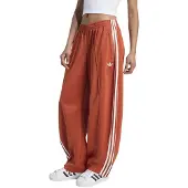 Adidas Originals Calças 'Firebird' vermelho-alaranjado / branco
