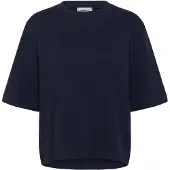 Soaked in luxury Camisa 'Jina' azul noturno