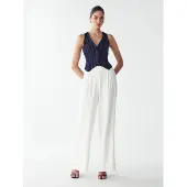 Willa Colete de fato 'Katherine' navy / branco