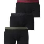 HUGO Boxers oliveira / borgonha / preto