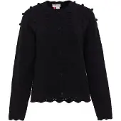 IZIA Casaco de malha preto
