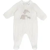 Chicco Macacão/Body estuque / offwhite