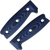 ESEE Handle scales Model 4 - 3D G10, preto, azul