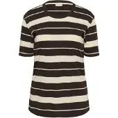 KAFFE CURVE Blusa bege / castanho