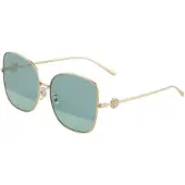 Tory Burch Óculos de sol '0TY6106D' safira / ouro