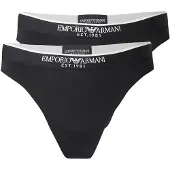 Emporio Armani Cueca preto / branco