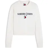 Tommy Hilfiger Pullover 'ESSENTIAL' navy / vermelho / branco