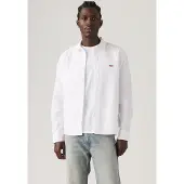 Levi's Camisa 'BATTERY' vermelho cereja / branco