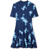 Desigual , Camisa curto tigres M. Christian Lacroix, Viscose, Azul, L