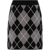 MyMo ROCKS Saia cinzento / preto / branco