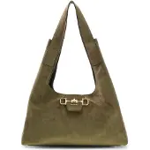 GUESS Mala de ombro 'Sunset' verde