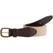 Silbon Cinto Ethnic Fabric Leather