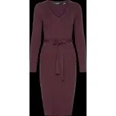 Vero Moda Maternity Vestido de malha 'VMMSaba' vermelho vinho
