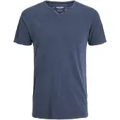 Jack & Jones Camiseta De Manga Curta Com Decote Em V Split Slim Fit
