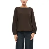 s.Oliver Black Label Sweatshirt castanho escuro