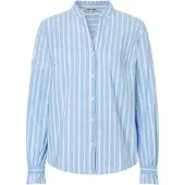 More & more Blusa azul / branco