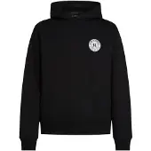 Karl Lagerfeld Sweatshirt 'Après Ski Club' cinzento / preto / branco